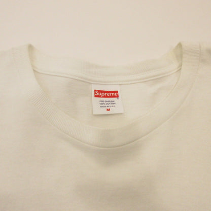 Used] Supreme | Crown Tee Short-Sleeved T-shirt White Size: M