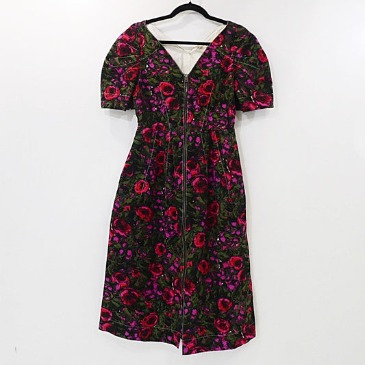 【中古】MARNI | マルニ フラワープリントジップ ワンピース ABMA0418U0 サイズ：36