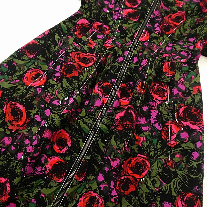 【中古】MARNI | マルニ フラワープリントジップ ワンピース ABMA0418U0 サイズ：36