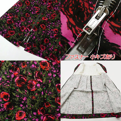 【中古】MARNI | マルニ フラワープリントジップ ワンピース ABMA0418U0 サイズ：36
