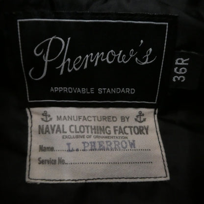 【中古】PHERROWS | フェローズ 長袖シャツ ボルドー/バーガンディー