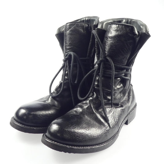 【中古】Barneys New York | バーニーズニューヨーク レースアップブーツ ブーツ 6639 ブラック