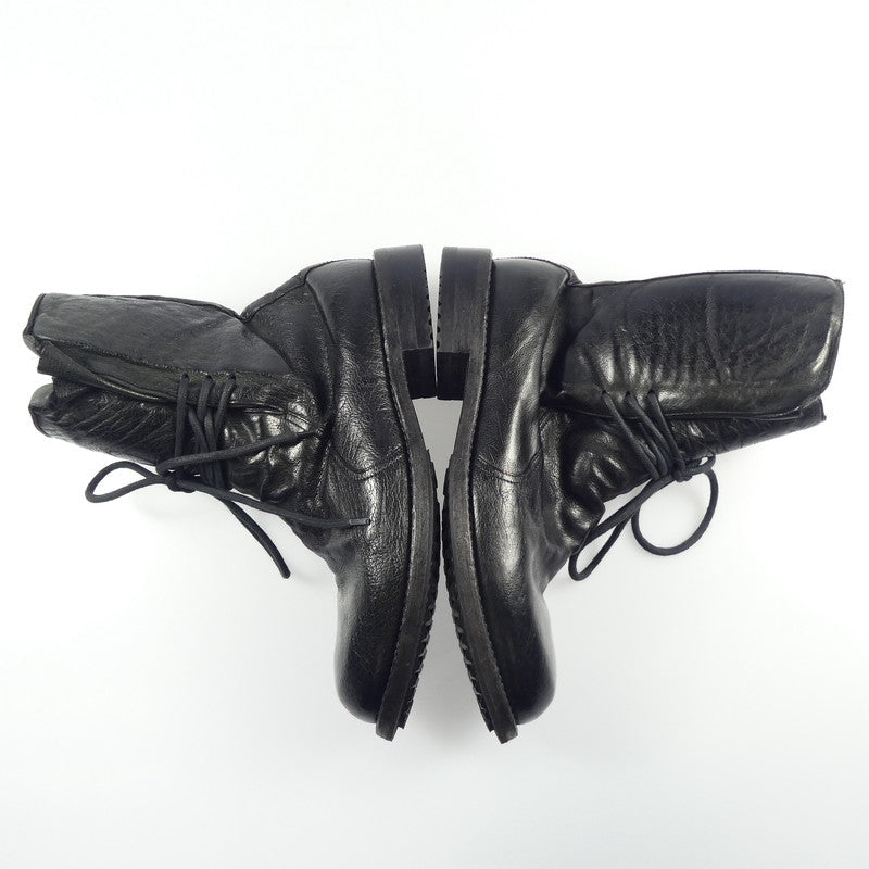 【中古】Barneys New York | バーニーズニューヨーク レースアップブーツ ブーツ 6639 ブラック