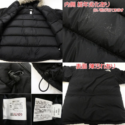 【中古】THE NORTH FACE | ザ・ノースフェイス マクマードパーカー ダウンジャケット ND01102 ブラック サイズ：L