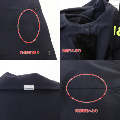 【中古】CHARI&CO | チャリアンドコー OFF THE OFFICE JKT ナイロンジャケット ネイビー サイズ：M