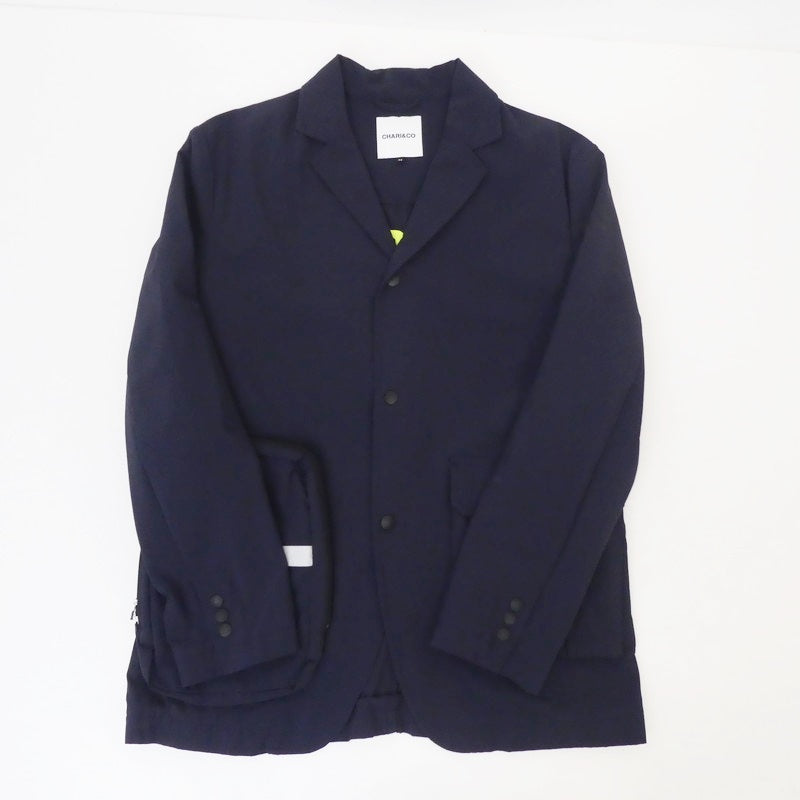 【中古】CHARI&CO | チャリアンドコー OFF THE OFFICE JKT ナイロンジャケット ネイビー サイズ：M