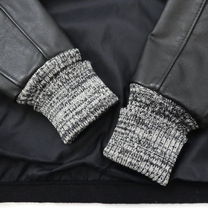 【中古】SKOOKUM | スクーカム Award Jacket スタジャン ブラック サイズ：36