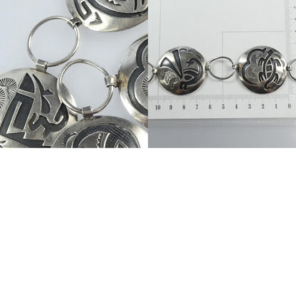 【中古】HOPI（ホピ族） | ホピゾク オーバーレイリンクコンチョベルト ベルト
