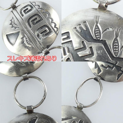 【中古】HOPI（ホピ族） | ホピゾク オーバーレイリンクコンチョベルト ベルト