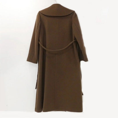 【中古】FRAY I.D | フレイアイディー 変形カラーロングコート その他アウター FWFC205011 年式:2020A/W ブラウン サイズ：1