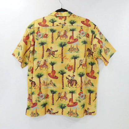 【中古】CALEE | キャリー ALLOVER WESTERN PATTERN SS SHIRT その他トップス CL-20SS071 年式:2020S/S サイズ：M