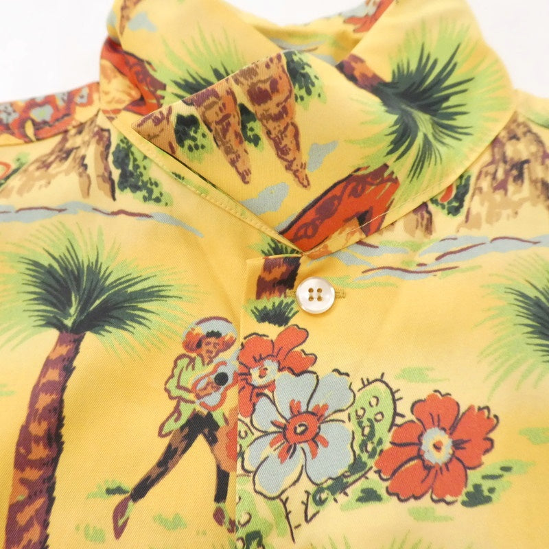【中古】CALEE | キャリー ALLOVER WESTERN PATTERN SS SHIRT その他トップス CL-20SS071 年式:2020S/S サイズ：M