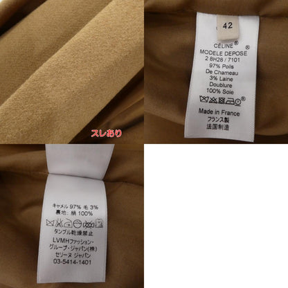 【中古】CELINE | セリーヌ クロンビーコート その他アウター 8H28/7101 ベージュ サイズ：42