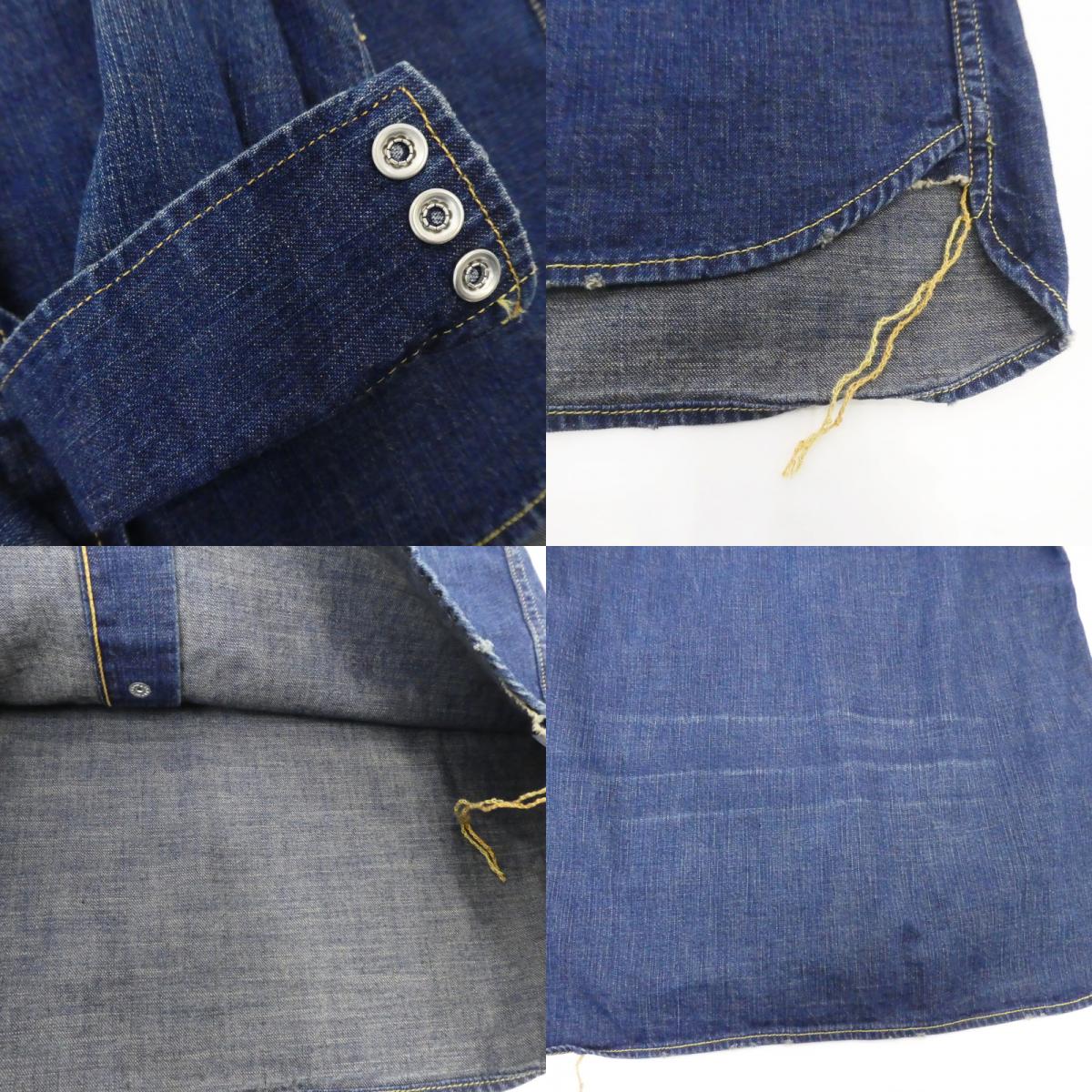 【中古】REMI RELIEF | レミレリーフ デニムウエスタン シャツ その他トップス サイズ：M