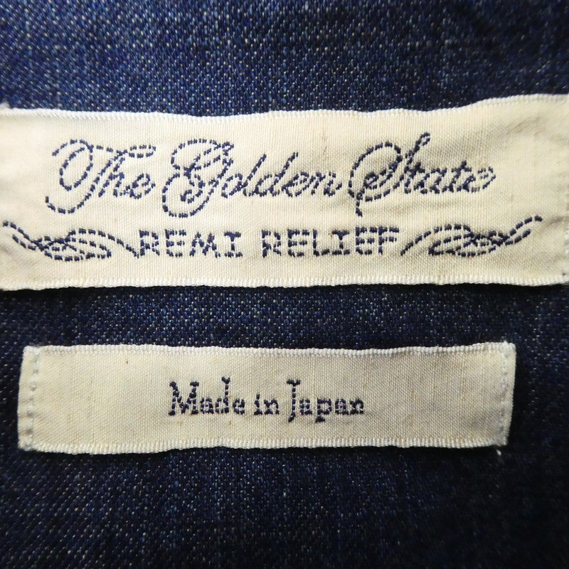 【中古】REMI RELIEF | レミレリーフ デニムウエスタン シャツ その他トップス サイズ：M