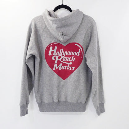 【中古】HOLLYWOOD RANCH MARKET | ハリウッドランチマーケット Heart in HRM sweat fabric Zip Hoodie パーカー