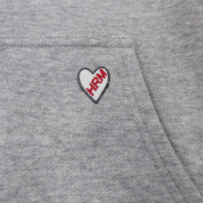 【中古】HOLLYWOOD RANCH MARKET | ハリウッドランチマーケット Heart in HRM sweat fabric Zip Hoodie パーカー