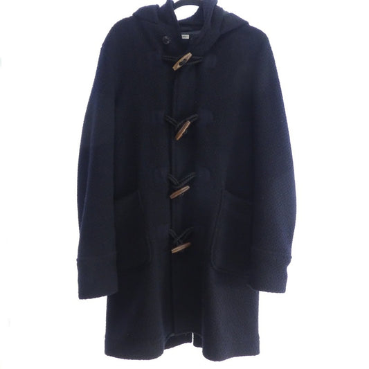【中古】BLUE BLUE | ブルーブルー ダッフルコート ネイビー