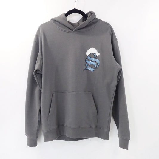 【中古】SUPPLIER | サプライヤー Snow Man Hoodie パーカー グレー サイズ：M