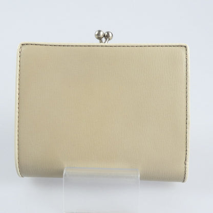 【中古】agnes b. | アニエスベー 二つ折り財布 EW04B-02 ベージュ