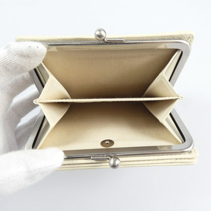 【中古】agnes b. | アニエスベー 二つ折り財布 EW04B-02 ベージュ
