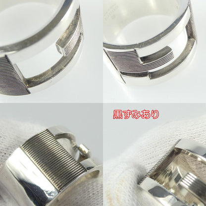 【中古】GUCCI | グッチ カットアウトGワイド リング・指輪