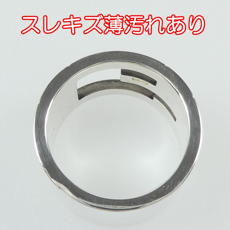 【中古】GUCCI | グッチ カットアウトGワイド リング・指輪