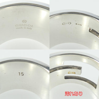 【中古】GUCCI | グッチ カットアウトGワイド リング・指輪