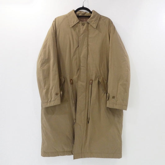 【中古】BEAMS | ビームス 小松マテーレアライドダウンコート ダウンジャケット 51-19-0306-147 ベージュ サイズ：S