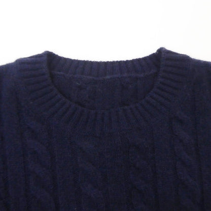 【中古】MAISON KITSUNE | メゾンキツネ ニット JM00535KT1070 ネイビー