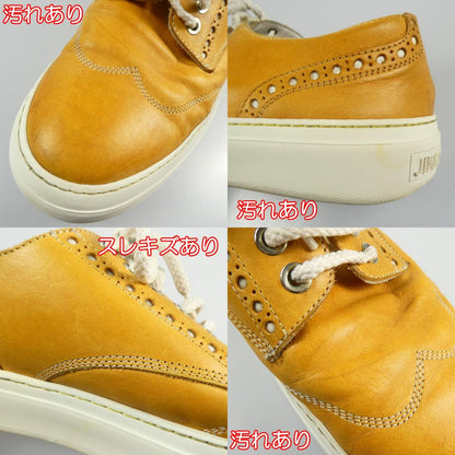 【中古】JIMMY CHOO | ジミーチュウ BRIAN スニーカー サイズ:EU42(26.5cm程度) キャメル