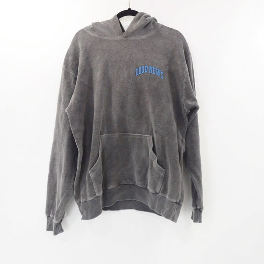 【中古】 GOOD NEWS HOODIE パーカー グレー サイズ：M