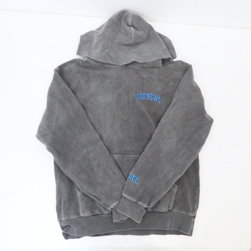 【中古】 GOOD NEWS HOODIE パーカー グレー サイズ：M