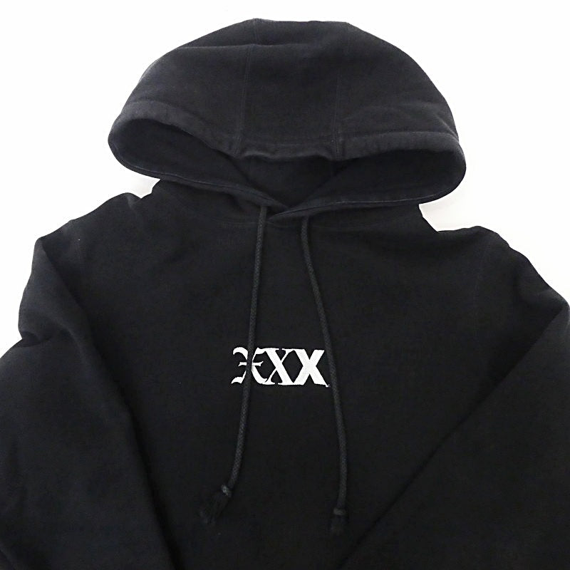 【中古】GOD SELECTION XXX | ゴッドセレクショントリプルエックス HOME ALONE パーカー ブラック サイズ：M
