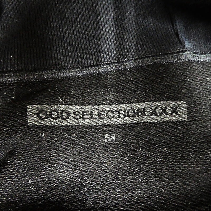 【中古】GOD SELECTION XXX | ゴッドセレクショントリプルエックス HOME ALONE パーカー ブラック サイズ：M