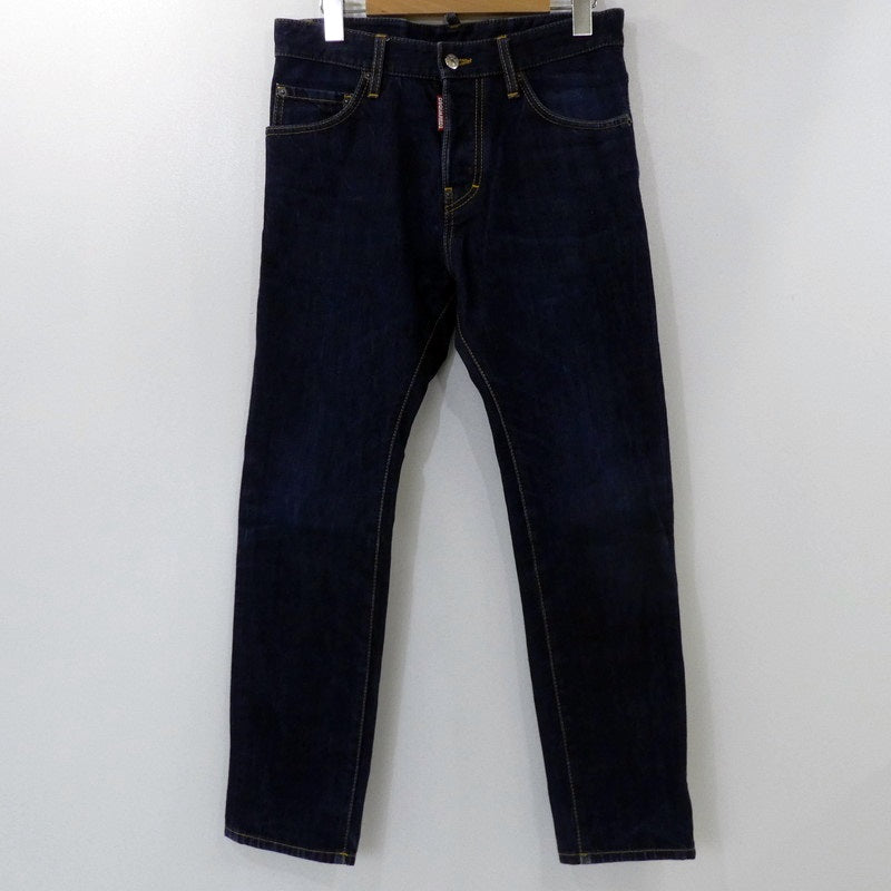 【中古】DSQUARED2 | ディースクエアード CIGARETTE JEAN デニムパンツ S74LB0529 インディゴ サイズ：42