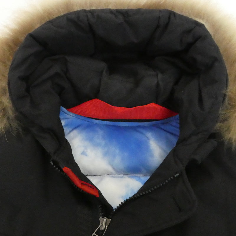 【中古】FREEDOMDAY | フリーダムデイ NEW CAMPIGLIO ダウンジャケット IFRM6145S600 RD ブラック サイズ：XS