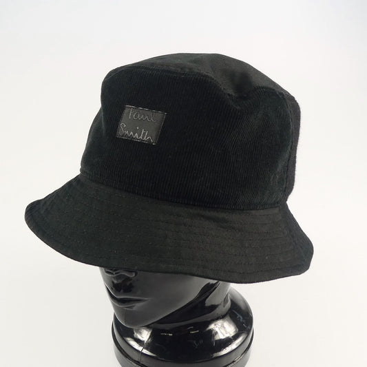 【中古】Paul Smith | ポール・スミス コーデュロイカラーブロッキング ハット 220304 960bv ブラック