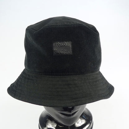【中古】Paul Smith | ポール・スミス コーデュロイカラーブロッキング ハット 220304 960bv ブラック
