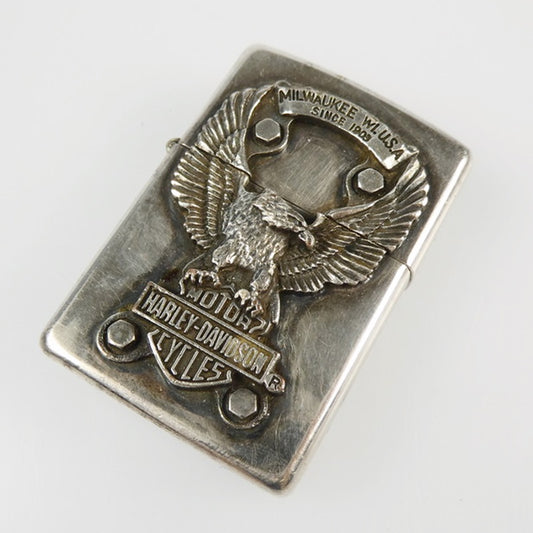 【中古】ZIPPO | ジッポ イーグルロゴメタルプレート ライター