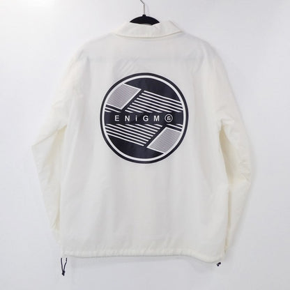 【中古】ENIGMA | エニグマ/イニグマ LOGO COACH JACKET その他アウター ホワイト サイズ：L