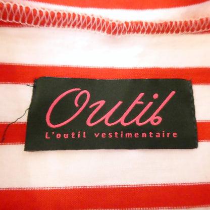 【中古】OUTIL | ウティ TRICOT GER 長袖シャツ レッド