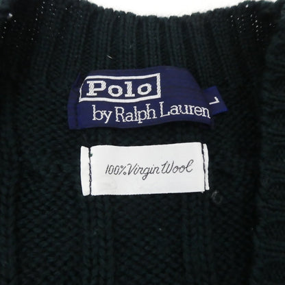【中古】POLO RALPH LAUREN | ポロ・ラルフローレン ベスト グリーン サイズ：L