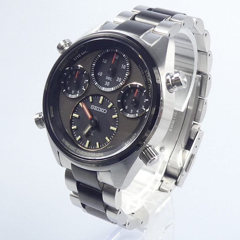 【中古】SEIKO | セイコー PROSPEX SPEEDTIMER 腕時計 SBER005 シルバー