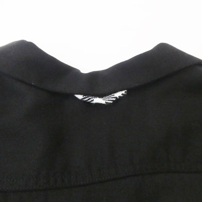 【中古】YSTRDY'S TMRRW | イエスタデイズトゥモロー TWILL&FLEECE LOITERING SHIRT 長袖シャツ YT-S0507 ブラック サイズ：S