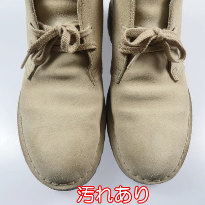【中古】Clarks | クラークス DESERT ROCK GORE-TEX その他靴 26147141 UK7.5(26.5cm程度) ベージュ