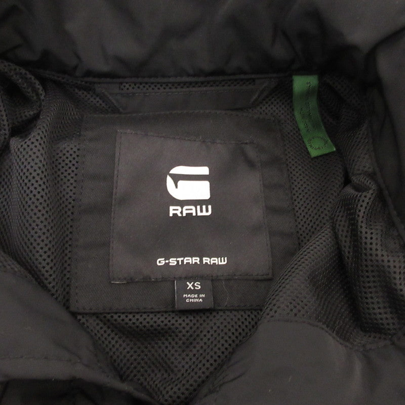 【中古】G-STAR | ジースター FLIGHT COMBAT JACKET ナイロンジャケット D19124-C655 ブラック サイズ：XS