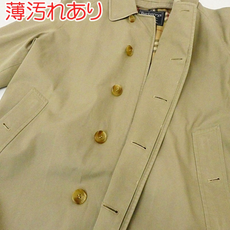 【中古】Burberry's | バーバリーズ ステンカラーコート ベージュ