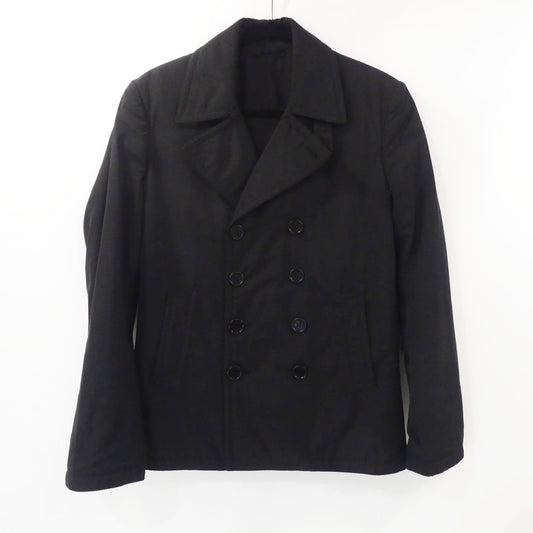 【中古】NEIL BARRETT | ニールバレット ピーコート BCA94 3111 ブラック サイズ：44