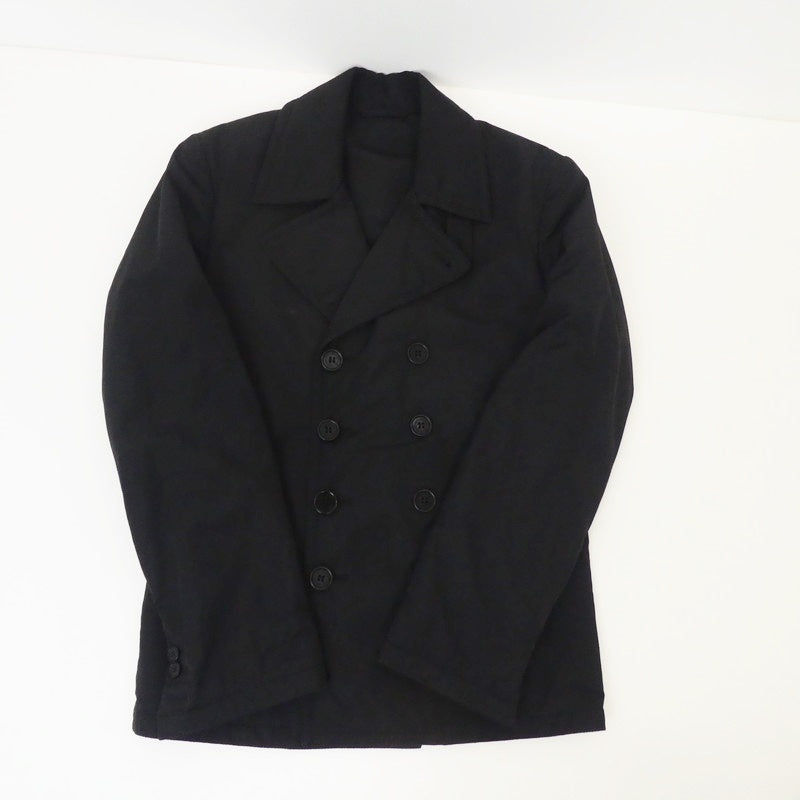 【中古】NEIL BARRETT | ニールバレット ピーコート BCA94 3111 ブラック サイズ：44